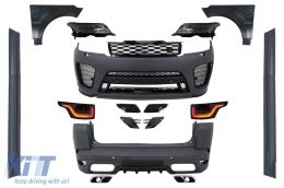 image-78-Complete Body Kit suitable for Range Rover Sport L494 (2013-2017) Conversion to 2019 SVR Design
