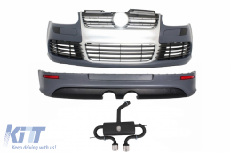 image-66-Complete Body Kit suitable for VW Golf 5 (2003-2007) R32 Design with Exhaust System