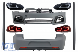 image-49-Complete Body Kit suitable for VW Golf VI 6 MK6 (2008-2013) R20 Design with Dynamic Sequential Turning Light
