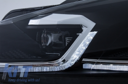 Complete Body Kit suitable for VW Golf VI 6 MK6 (2008-2013) R20 Design with Headlights LED and Taillights Dynamic Turning Light + Complete Exhaust System-image-6062369