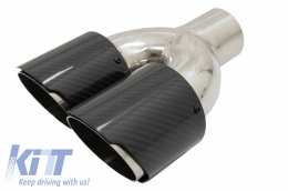 Complete Body Kit with Carbon Fiber Exhaust Muffler Tips suitable for BMW F30 (2011-2019) EVO II M3 CS Style Without Fog Lamps-image-6059573