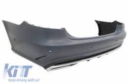 Complete Body Kit with Exhaust Tips suitable for Mercedes E-Class W212 Facelift (2013-2016) E63 Design-image-6061244
