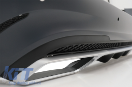 Complete Body Kit with Exhaust Tips suitable for Mercedes E-Class W212 Facelift (2013-2016) E63 Design-image-6061249