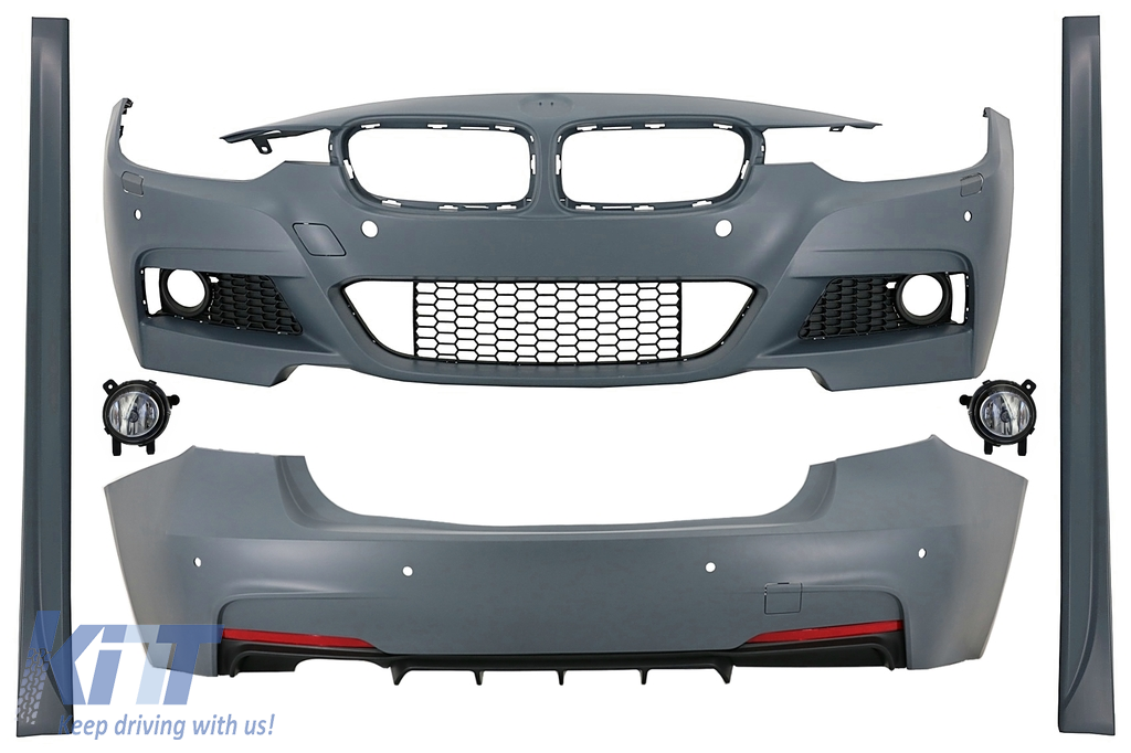 Komplett karosszériakészlet ködlámpa-projektorokkal, a BMW 3-as sorozatú F30 (2011-2019) M-Technik Design számára