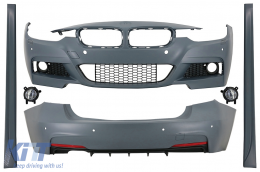 image-75-Complete Body Kit with Fog Lights Projectors suitable for BMW 3 Series F30 (2011-2019) M-Technik Design