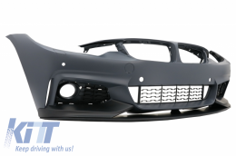 Complete Body Kit with Front Fenders Black suitable for BMW 4 Series F32 Coupe F33 Cabrio (2013-02.2017) M-Performance Design-image-6062743