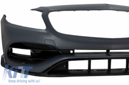 Complete Body Kit with Grille suitable for Mercedes A-Class W176 (2012-2018) Facelift A45 Design-image-6083661