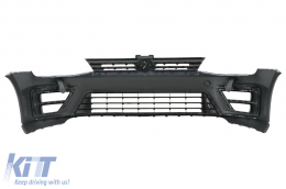 Complete Body Kit with Headlights LED Dynamic Sequential Turning Lights suitable for VW Golf 7 VII (11/2012-07/2017) R Design-image-6046903