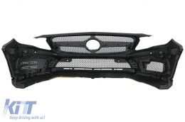 Complete Body Kit with Running Boards Side Steps suitable for Mercedes GLA X156 (2014-2016)-image-6083144