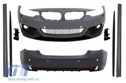 image-50-Complete Body Kit with Side Skirts Estensions suitable for BMW 4 Series F36 Gran Coupe (2014-up) M-Performance Design