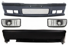 image-7-Complete Body Kit  suitable for BMW 3 Series E36 (1992-1998) M3 Design With Chrome Fog Lights