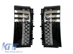 Complete Conversion Autobiography Design Body Kit suitable for Land Range Rover Vogue L322 (2002-2012) Retrofit to Facelift Black Silver Grille Edition 2010+-image-6045002
