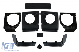 Complete Conversion Body Kit katállhlo gia Mercedes G-Class W463 (2008-2017) 2018 G63 Schediasmós-image-6041828