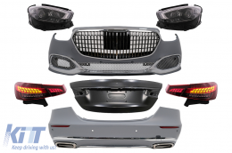 image-3-Complete Conversion Body Kit katállhlo gia Mercedes E-Class W213 (2016-2019) se Ananéosh 2020 Schédio M