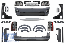 Complete Conversion Body Kit suitable for Land Rover Discovery 3 L319 (2004-2009) to Discovery 4 Facelift - COCBLRD4