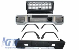 image-56-Complete Conversion Body Kit suitable for Mercedes G-Class W463 (1989-2017) G63 G65 Design with Front Grille Panamericana Design