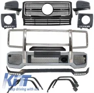 image-66-Complete Conversion Front Bumper Assembly suitable for Mercedes G-Class W463 (1989-2018)