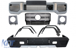 Complete Conversion Retrofit Body Kit suitable for Mercedes G-Class W463 (1989-2018) G63 G65 Design - COCBMBW463FAMGB