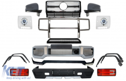 image-49-Complete Conversion Retrofit Body Kit suitable for Mercedes G-Class W463 (1989-2018) G65 Design Crome