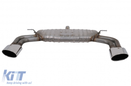 Complete Exhaust System suitable for Audi A3 8V Sedan Cabrio (2012-2019) S3 Design - ESAUA38VS