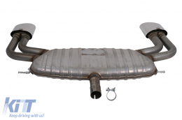 Complete Exhaust System suitable for Audi A3 8V Sedan Cabrio (2012-2019) S3 Design-image-6003968