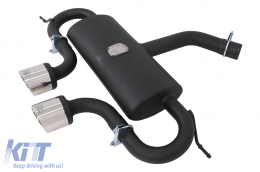 Complete Exhaust System suitable for VW Golf 5 R32 (2003-2007) & Golf 6 R20 (2008-2013) Catback Muffler R20 R32-image-6021995