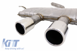 Complete Exhaust System suitable for VW Golf 7 VII Mk7 (2013-2019) Hatchback 3/5 Door R400 R-Design Quad-image-6040660