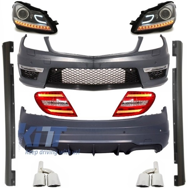 complete exterior body kit mercedes c class w204_5986740_6006199