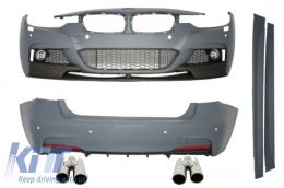 Complete Exterior Body Kit suitable for BMW F30 (2011-up) M-Performance Design with Exhaust Muffler Tips ACS-design