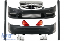 Complete Facelift Body Kit suitable for Mercedes S-Class W221 LWB (2005-2009)