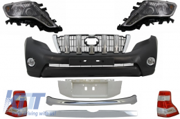 Complete Facelift Conversion Body Kit Assembly 2009+ to 2014+ suitable for TOYOTA Land Cruiser Prado F J150 - CBTOPFJ150