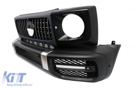 Complete Front Assembly Kit suitable for Mercedes G-Class W463 Facelift (2018-Up) G63 Look-image-6105014