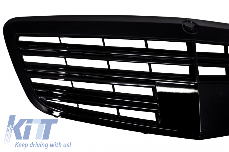 Complete Front Bumper Assembly with Central Grille suitable for