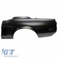Complete left side panel with light fits Ford Mustang 68 Coupe