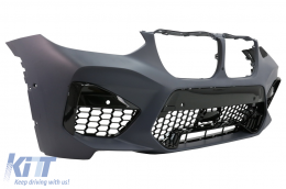 Compléter Body Kit pour BMW X4 SUV G02 2018+ Diffuseur Épuiser Conseils Noir brillant-image-6089654