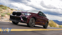 Compléter Body Kit pour BMW X6 G06 10.2019 + X6M Look Passages roues Conseils silencieux-image-6087995