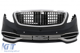 Compléter Body Kit pour Mercedes Classe V W447 2014+ Grille Protecteur arrière Plaque pied-image-6092973
