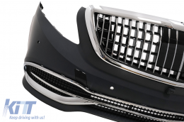 Compléter Body Kit pour Mercedes Classe V W447 2014+ Grille Protecteur arrière Plaque pied-image-6092976