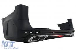 Compléter Body Kit pour Mercedes Classe V W447 2014+ Grille Protecteur arrière Plaque pied-image-6092985