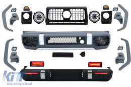 image-18-Compléter Conversion Body Kit pour Mercedes Classe G W463 2008-2017 2018 G63 Look