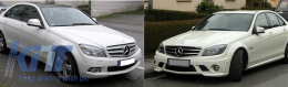 Completo Espejo Montaje Para Mercedes Clase C W204 2007-2012 Facelift Design-image-56037