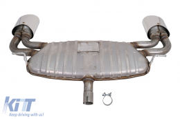 Completo Sistema escape para AUDI A3 8V Hatchback Sportback Coupe 2012-2019 S3 Look-image-6004018