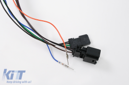 Conjunto completo de espejo para Mercedes G W463 89-18 LED SMD luces negro-image-6094206
