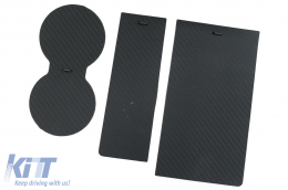 Consola central Caja almacenaje para Tesla Model S 2012+ Model X 2015+ Negro-image-6070409