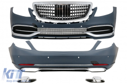 image-61-Conversion Body Kit suitable for Mercedes S-Class W222 Facelift (2013-Up) M-Design