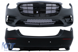 Conversion Body Kit suitable for Mercedes S-Class W223 Limousine (2020-up) S450 Design Night Package - CBMBW223S450B