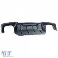 Conversión de difusor trasero + salidas de escape de titanio adecuadas para BMW F10 F11 520 523 525 528 530-image-6194044