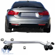 image-19-Conversion de la sortie d'échappement duplex à 4 tuyaux adaptée pour BMW F32 F33 F36 425 428 430
