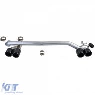 Conversion de la sortie d'échappement duplex à 4 tuyaux adaptée pour BMW F32 F33 F36 425 428 430-image-6200695