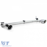 Conversion de tuyau d'échappement duplex adaptée pour BMW F30 F31 316 318 320 F32 F33 F36 418 420-image-6200986